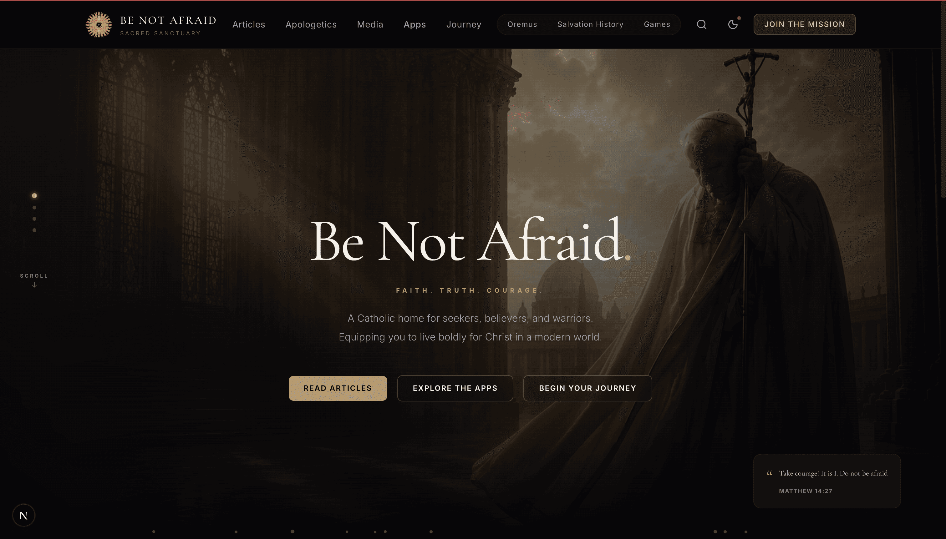 BeNotAfraid.org
